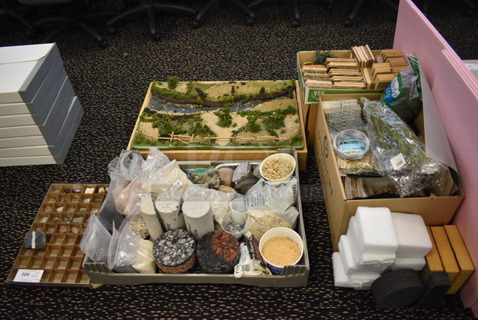 ALL ONE MONEY! Lot of Various Items For Dioramas. (room 220)