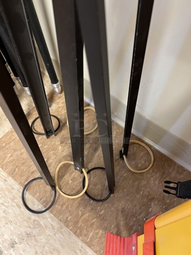 2 Metal Tripods. 25.5". 2 Times Your Bid! (room 122) - Image 3 of 3