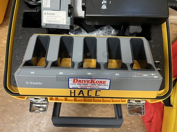 Trimble Charger in Hard Case. 14x14x7. (room 122) - Image 2 of 6