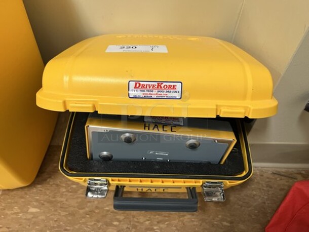 Trimble Charger in Hard Case. 14x14x7. (room 122) - Image 6 of 6
