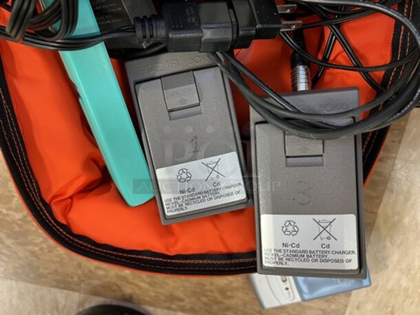 ALL ONE MONEY! Lot of Various Items Including Rapid Chargers in Soft Bag. 16x9x6. (room 122) - Image 2 of 5