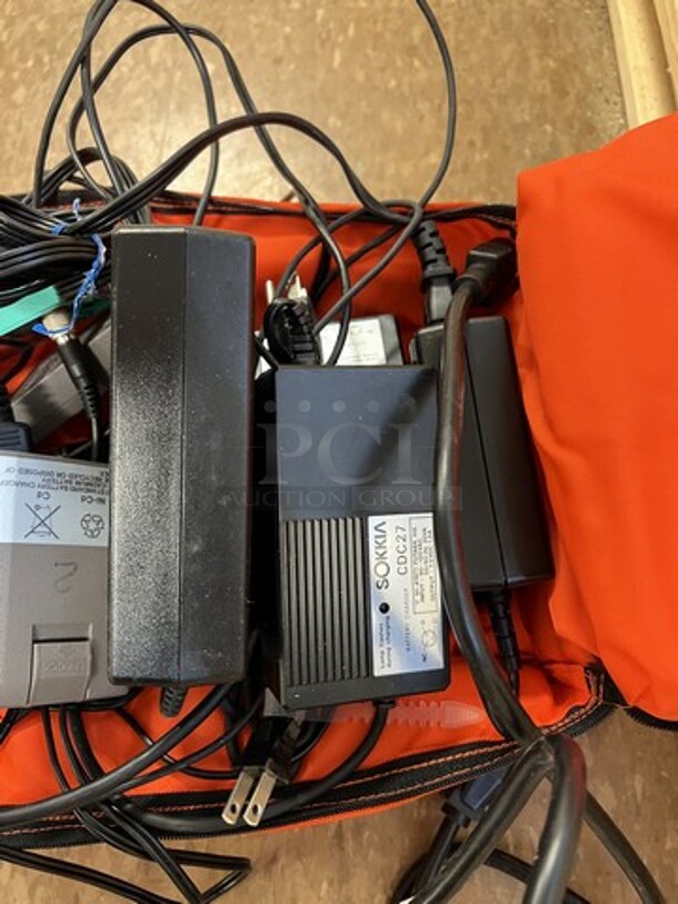 ALL ONE MONEY! Lot of Various Items Including Rapid Chargers in Soft Bag. 16x9x6. (room 122) - Image 4 of 5