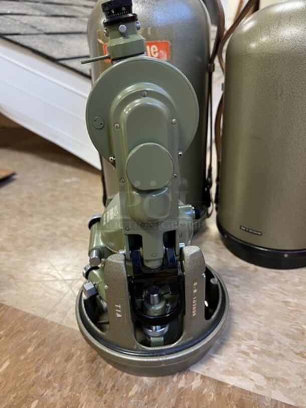 3 Green Metal Countertop Microscope in Case. 6x6x12. 3 Times Your Bid! (room 122) - Image 8 of 9
