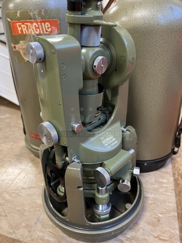 3 Green Metal Countertop Microscope in Case. 6x6x12. 3 Times Your Bid! (room 122) - Image 9 of 9