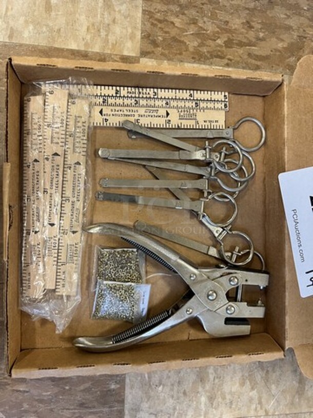 ALL ONE MONEY! Lot of Various Items Including Measuring Sticks! (room 122) - Image 2 of 6