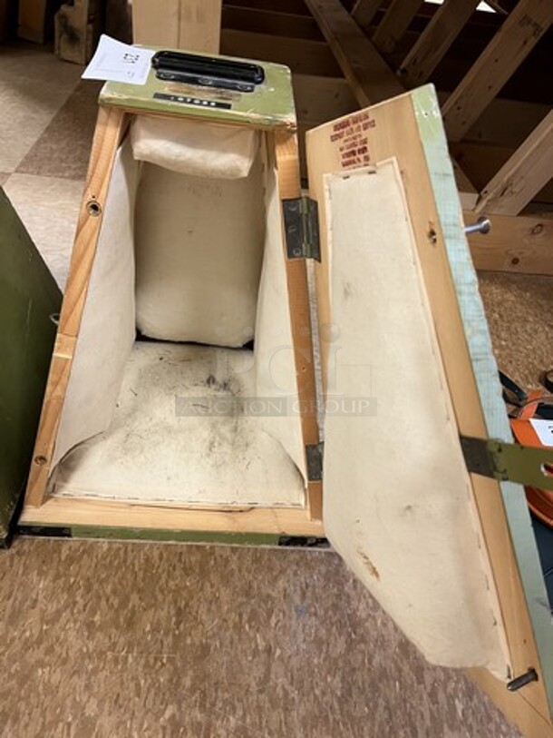Wooden Container. 15x15x19. (room 122) - Image 3 of 3