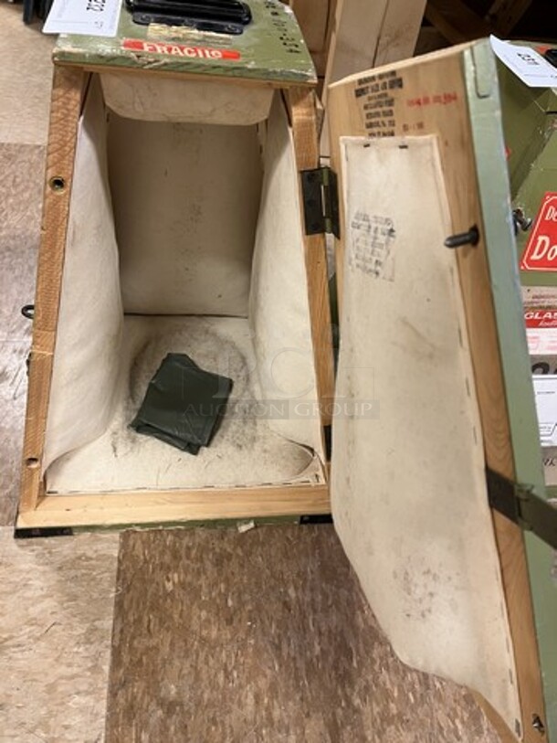 Wooden Container. 15x15x19. (room 122) - Image 3 of 3