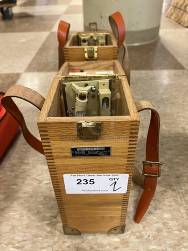 2 Keuffel and Esser 76 0030 Table Surveying Alidade. 5x5.5x13. 2 Times Your Bid! (room 122) - Image 7 of 7