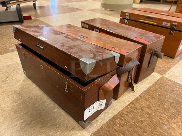 3 Dietzgen Level in Wooden Case. 20x7x10.5. 3 Times Your Bid! (room 122) - Image 10 of 10