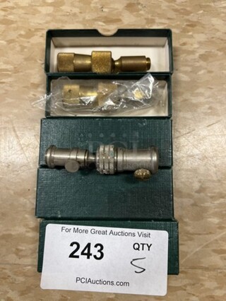 5 Metal Pieces. Includes 3.5". 5 Times Your Bid! (room 122)