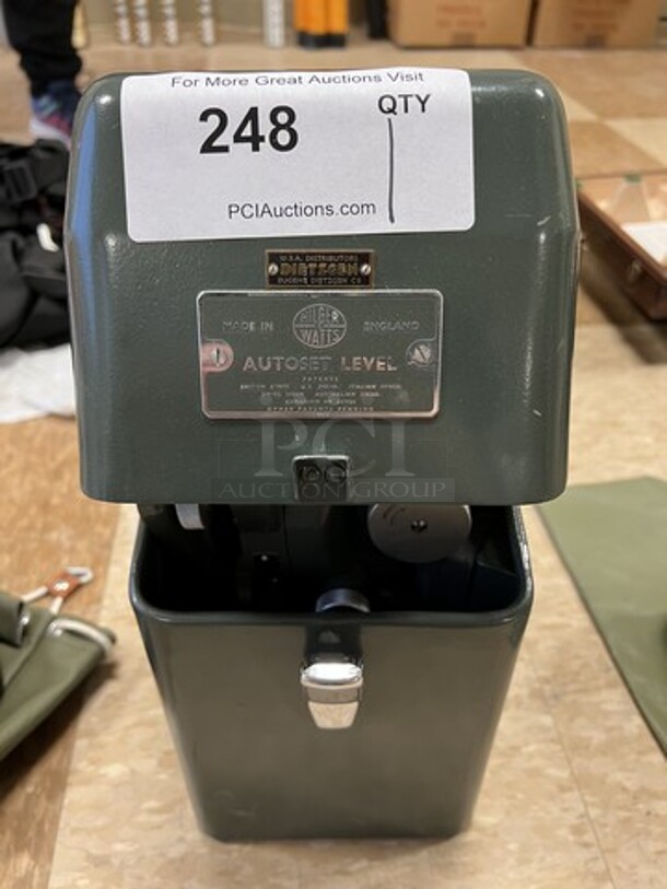 Hilger Watts Autoset Level in Hard Case. 6.5x6.5x13. (room 122) - Image 7 of 7