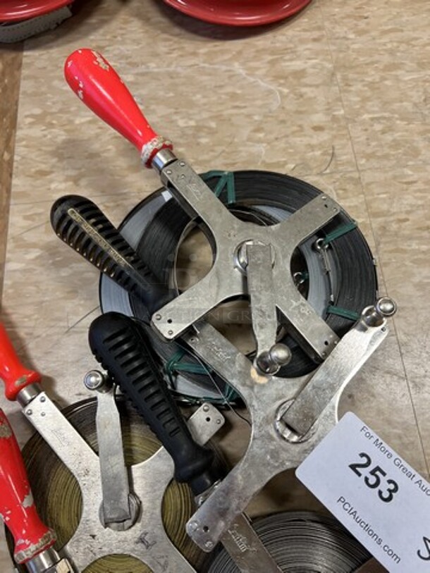 5 Measuring Wheels. Includes 6.5x2x11. 5 Times Your Bid! (room 122) - Image 3 of 4