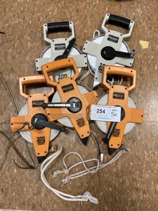 5 Various Measuring Wheels. Includes 8x2x12. 5 Times Your Bid! (room 122)