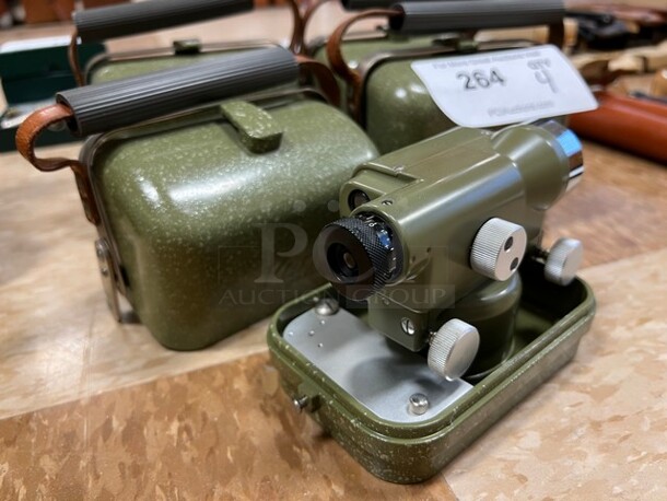 4 Kern GK1 Green Metal Scope in Hard Case. 5.5x3.5x5.5. 4 Times Your Bid! (room 122) - Image 2 of 5
