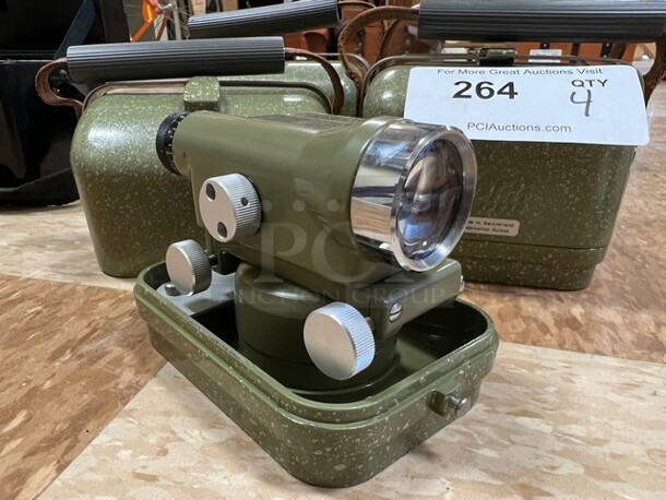 4 Kern GK1 Green Metal Scope in Hard Case. 5.5x3.5x5.5. 4 Times Your Bid! (room 122) - Image 3 of 5