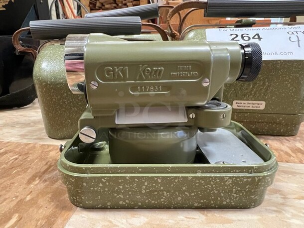 4 Kern GK1 Green Metal Scope in Hard Case. 5.5x3.5x5.5. 4 Times Your Bid! (room 122) - Image 4 of 5