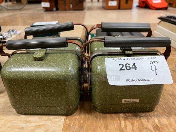 4 Kern GK1 Green Metal Scope in Hard Case. 5.5x3.5x5.5. 4 Times Your Bid! (room 122) - Image 5 of 5