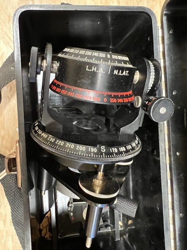 MK II Astro Compass in Hard Case. 9.5x4.5x6. (room 122) - Image 3 of 7