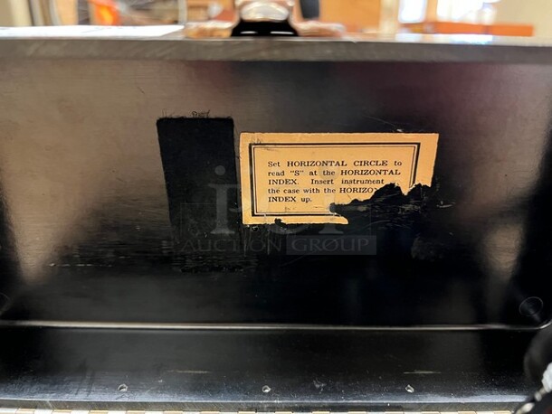 MK II Astro Compass in Hard Case. 9.5x4.5x6. (room 122) - Image 6 of 7