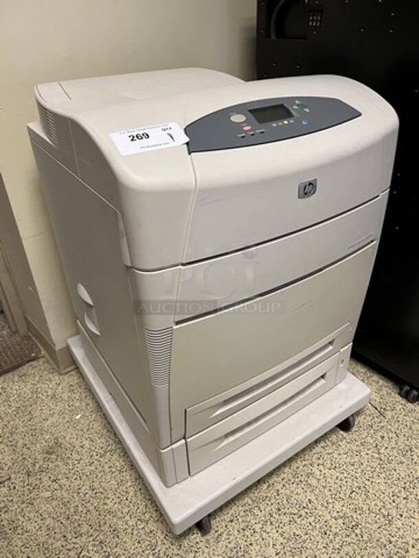 HP Model Q3716A Printer. 25x28x36. (across elevators) - Image 2 of 5