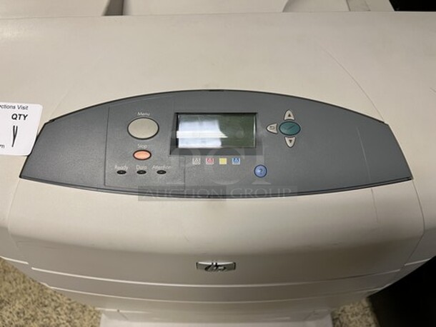 HP Model Q3716A Printer. 25x28x36. (across elevators) - Image 3 of 5