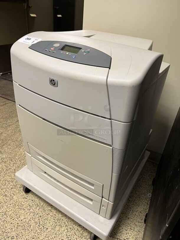 HP Model Q3716A Printer. 25x28x36. (across elevators) - Image 4 of 5