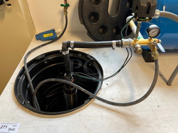 ALL ONE MONEY! Lot of 34' Well System Work Station Including 3 Wells and HydroPro Water Systems Tank. BUYER MUST REMOVE: Winning Bidder Will Have To Contact HACC To Make an Appointment To Remove This Item Between May 6th and May 13th. 408x42x48. (room 128) - Image 4 of 12