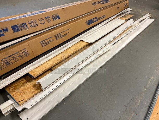 ALL ONE MONEY! Lot of Various Soffit Pieces! Includes 150". (room 128) - Image 2 of 8