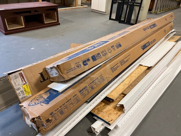 ALL ONE MONEY! Lot of Various Soffit Pieces! Includes 150". (room 128) - Image 3 of 8