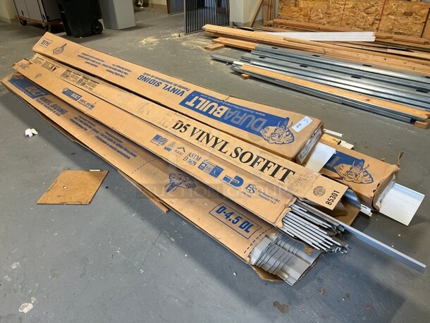 ALL ONE MONEY! Lot of Various Soffit Pieces! Includes 150". (room 128) - Image 6 of 8