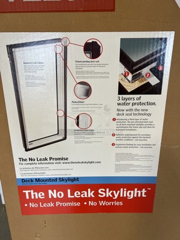 BRAND NEW IN BOX! Velux Skylight. (room 128) - Image 2 of 5