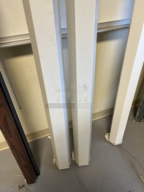 2 Draper Pull Down Projector Screen. 87". 2 Times Your Bid! (room 130) - Image 2 of 3