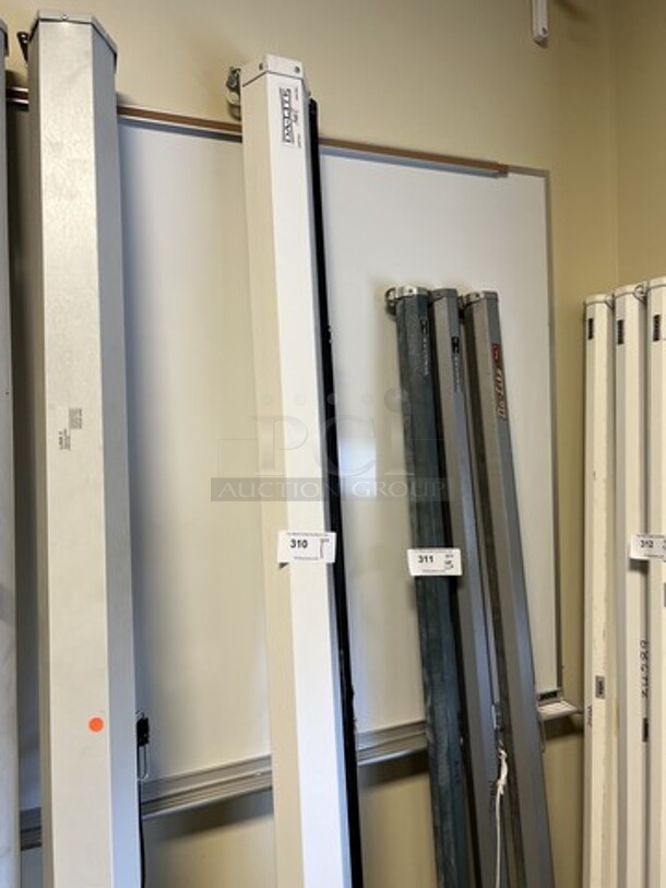 Da Lite Pull Down Projector Screen. 87". (room 130) - Image 1 of 3