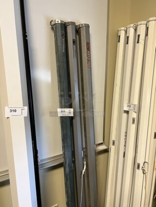 3 Da Lite Pull Down Projector Screen. 73". 3 Times Your Bid! (room 130)