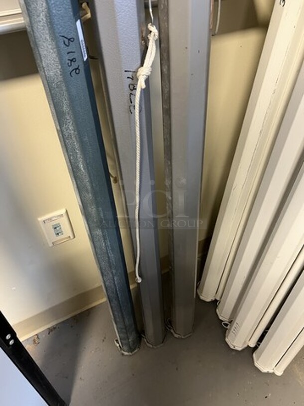 3 Da Lite Pull Down Projector Screen. 73". 3 Times Your Bid! (room 130) - Image 2 of 3