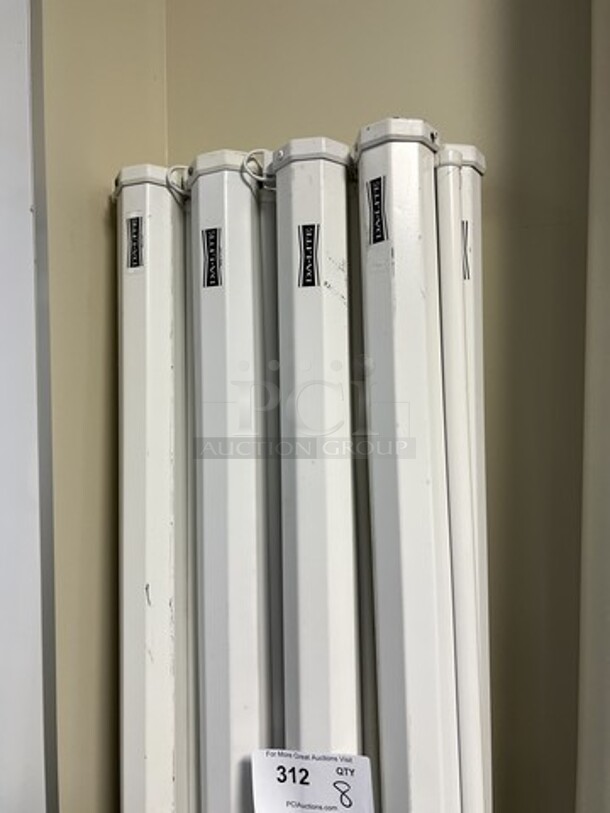 8 Da Lite Pull Down Projector Screen. 73". 8 Times Your Bid! (room 130) - Image 2 of 3