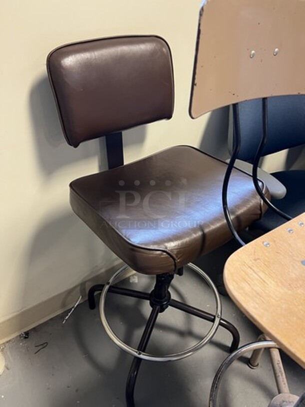2 Various Chairs. 17x17x43, 17x17x38. 2 Times Your Bid! (room 130) - Image 3 of 3