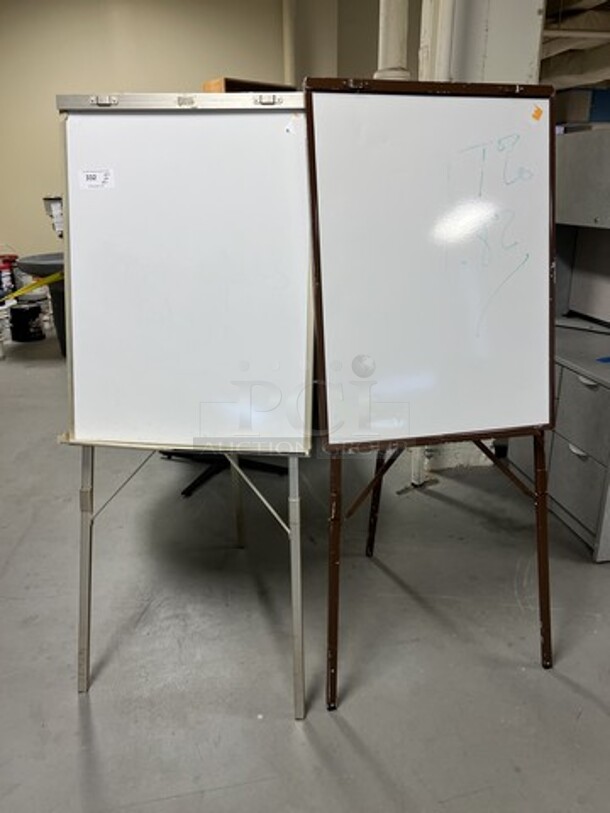 2 Easels. 28.5x36x68. 2 Times Your Bid! (room 130)