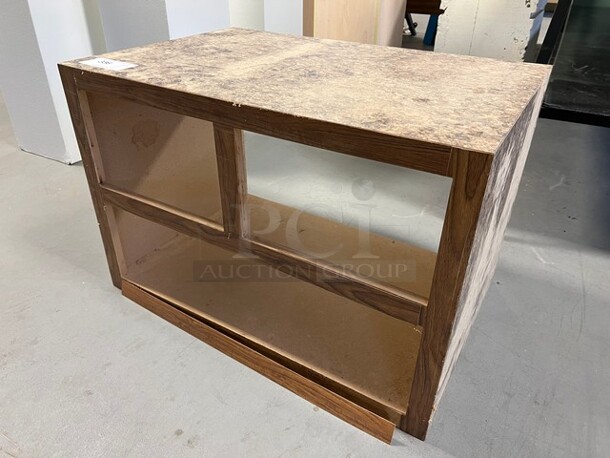 Wood Pattern Frame. 30x20x20. (room 130) - Image 2 of 3
