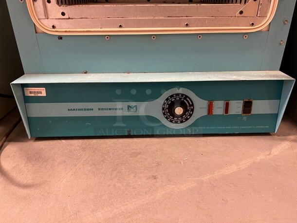 Matheson Scientific Metal Single Door Unit. 24x23.5x34. (room 130)  - Image 2 of 6