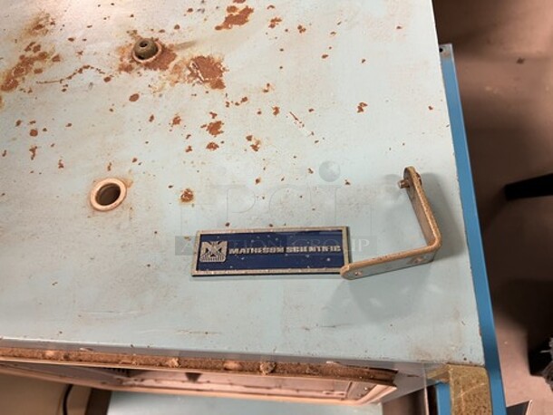 Matheson Scientific Metal Single Door Unit. 24x23.5x34. (room 130)  - Image 6 of 6