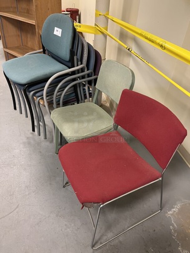8 Various Chairs. Includes 22x19x30. 8 Times Your Bid! (room 130) - Image 5 of 5
