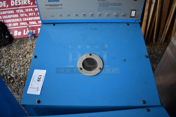 PK Thermific Model N-700 Metal Floor Style Natural Gas Fired Heating Boiler. BUYER MUST REMOVE. 20x39x57. (stadium) - Image 2 of 6