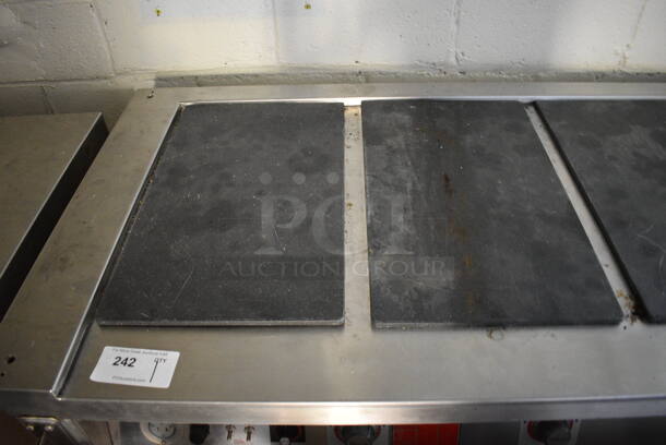 Servolift Eastern Model 501-4 Metal Commercial Portable Warming Buffet Station w/ Tray Slide on Commercial Casters. BUYER MUST REMOVE. 120/208 Volts, 1 Phase. 66x52.5x34. (Clearview Elementary - Lower Level) - Image 4 of 6