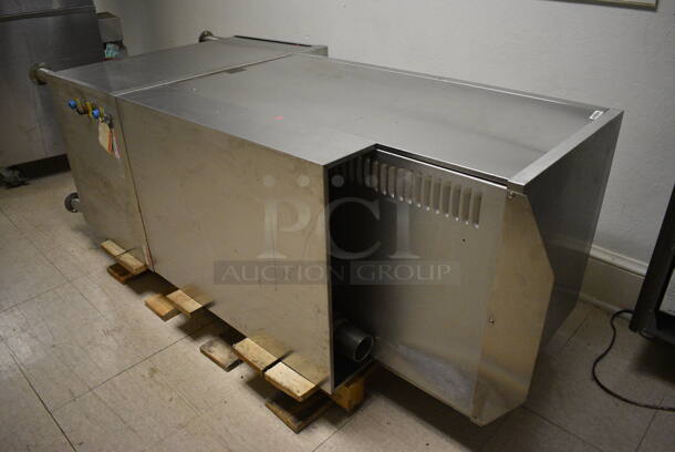 Vulcan Stainless Steel Commercial Natural Gas Powered Double Deck Steam Cabinet. BUYER MUST REMOVE. 24x36x77. (Clearview Elementary - Upstairs Hallway) - Image 2 of 8