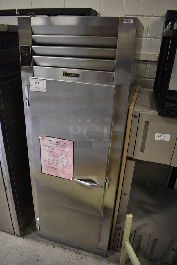 Traulsen Model RHT 1-32WUT Stainless Steel Commercial Single Door Reach In Cooler w/ Metal Racks. 115 Volts, 1 Phase. 29.5x35x82. (Clearview Elementary - Gym) - Image 2 of 6