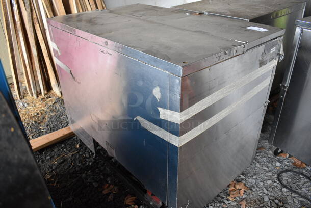 Stainless Steel Commercial Milk Cooler on Commercial Casters. 115 Volts, 1 Phase. BUYER MUST REMOVE. 49x31x36. (stadium) - Image 5 of 8