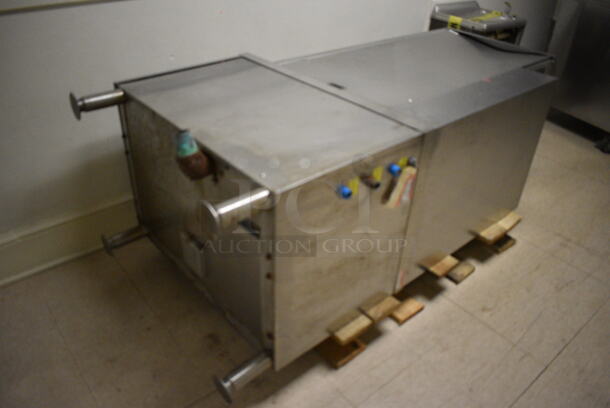 Vulcan Stainless Steel Commercial Natural Gas Powered Double Deck Steam Cabinet. BUYER MUST REMOVE. 24x36x77. (Clearview Elementary - Upstairs Hallway) - Image 8 of 8