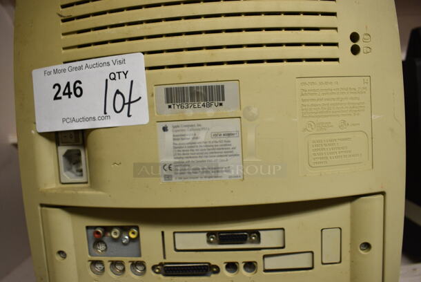 ALL ONE MONEY! Wall Lot of Various Items Including Table, Chair, Desk, Over Head Projectors, Dukane Micromatic II and Apple Computer Monitor. BUYER MUST REMOVE. (Clearview Elementary - Lower Level Room 13) - Image 7 of 7