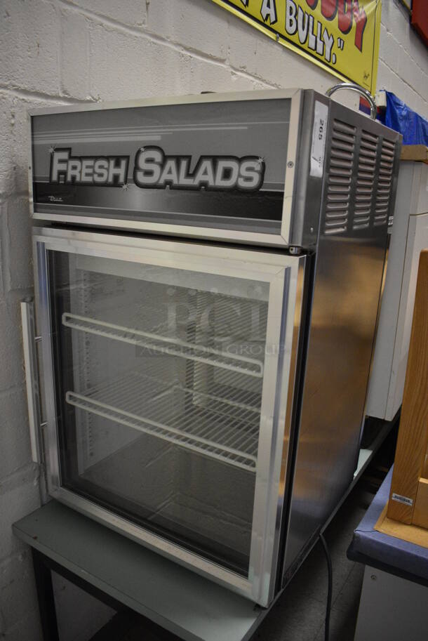 True Model GDM-05PT-S Metal Commercial Mini Cooler Merchandiser. 115 Volts, 1 Phase. 24x24x36. (Clearview Elementary - Gym) - Image 1 of 6